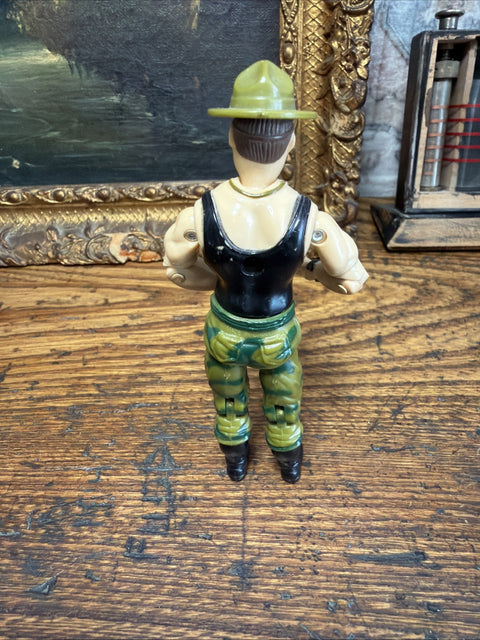 Sgt. Slaughter V2 G.I. Joe 1986 Hasbro Vintage Action Figure