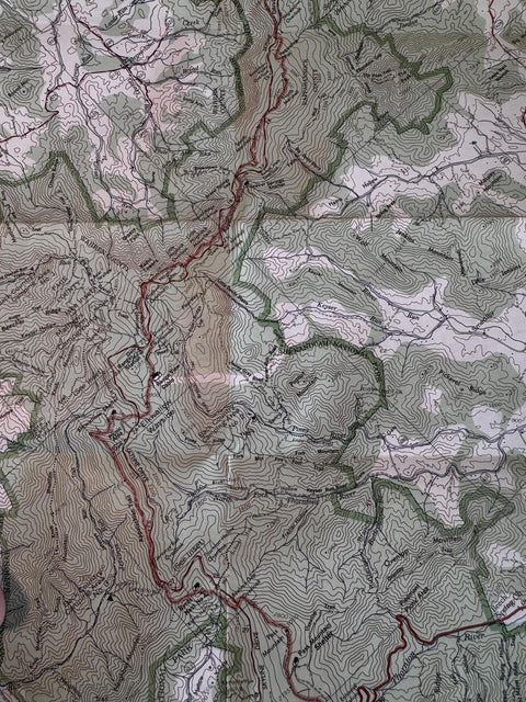 Vintage Shenandoah National Park Map Set – PATC Maps 9, 10 & 11