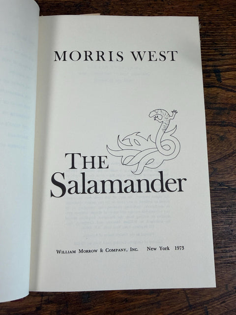 The Salamander by Morris West | Hardcover 1973