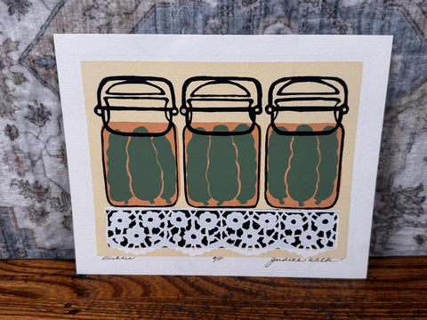 Pickles by Judith Welch | Signed Artist Proof Serigraph Print