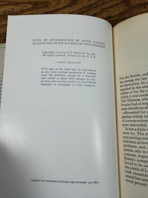 Seven Years in Tibet by Heinrich Harrer | Hardcover 1953