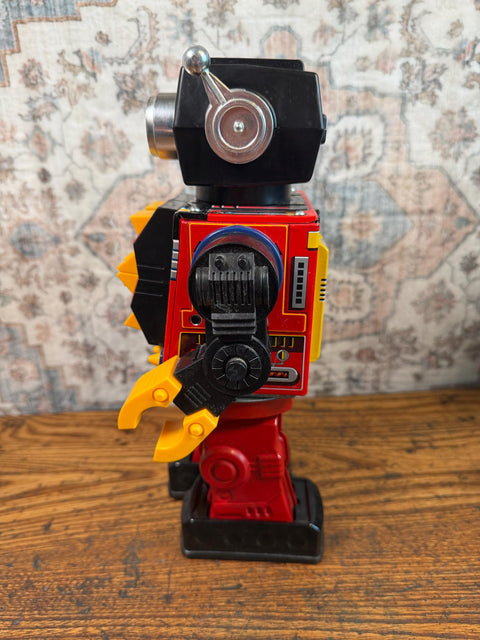 Vintage SH Jumbo Mars King Robot w/ Original Box | Made in Japan Working