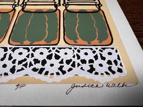 Pickles by Judith Welch | Signed Artist Proof Serigraph Print