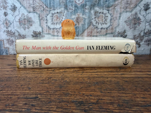 You Only Live Twice & The Man with the Golden Gun by Ian Fleming | Hardback Set