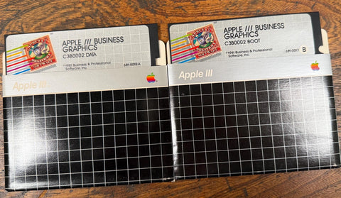 Apple III Business Software Suite with Manuals and Floppy Disks | 1981