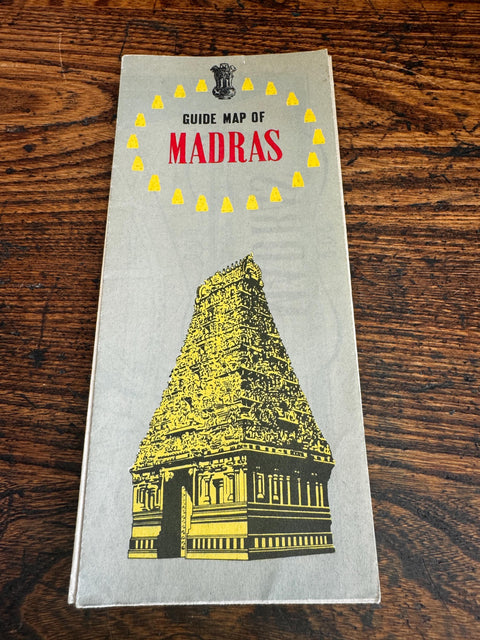Lot of 6 Vintage Travel Brochures and Maps of India