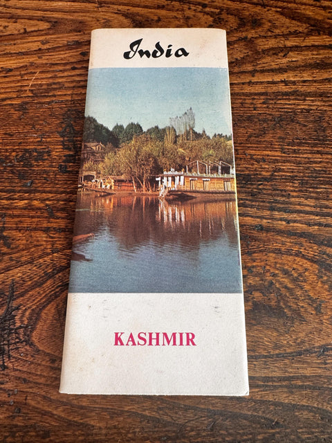Lot of 6 Vintage Travel Brochures and Maps of India