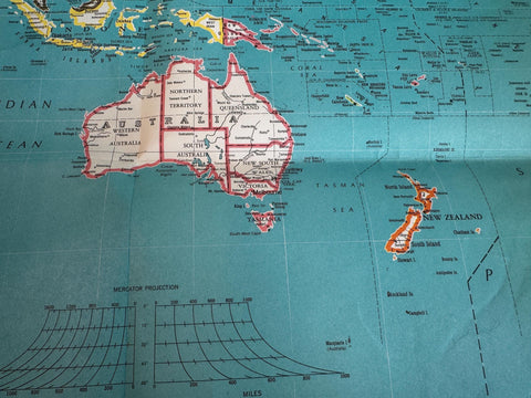 Classic Map of the World by Hammond Incorporated