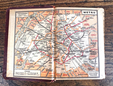 Guide Général de Paris by Raymond Denaës | Vintage Paris Travel Guide
