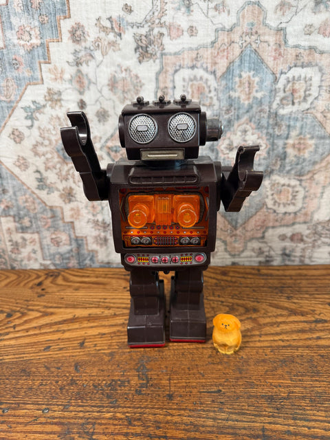 Vintage Horikawa Space Fighter Robot | Battery Operated Japan Working