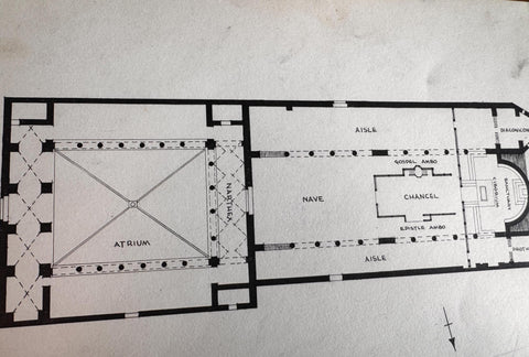 1950's Architectural Studies - Salamanca & Basilica of San Clemente