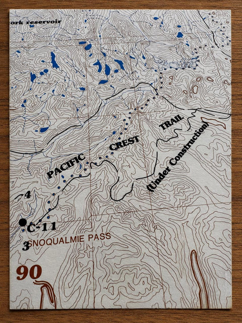 Vintage 1979 Snohomish River Basin Map Set
