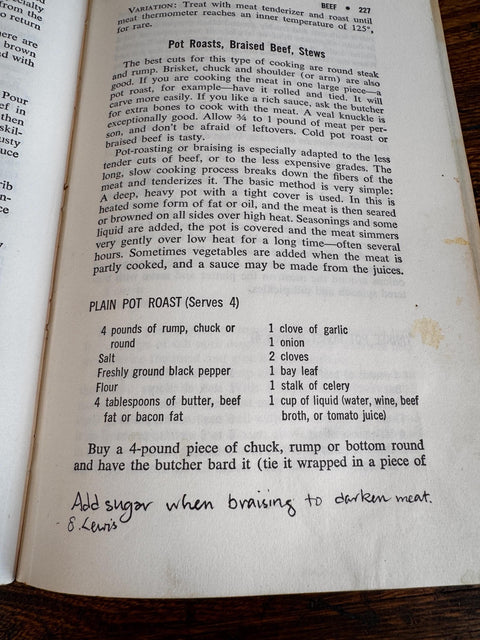 The James Beard Cookbook by James A. Beard | 1961 Hardcover Cookbook