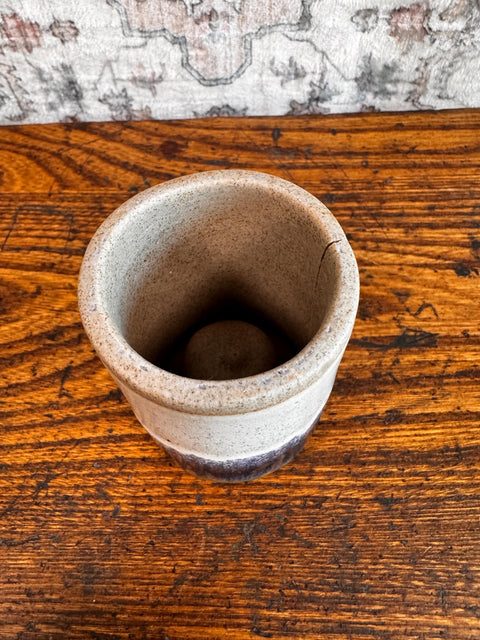 Set of 3 Mid-Century Modern Ceramic Candle Holders