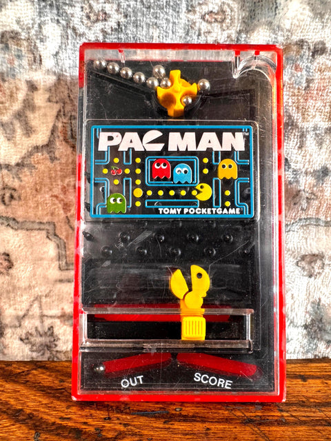 PacMan Pocket Game by Tomy - Classic Handheld Maze Game