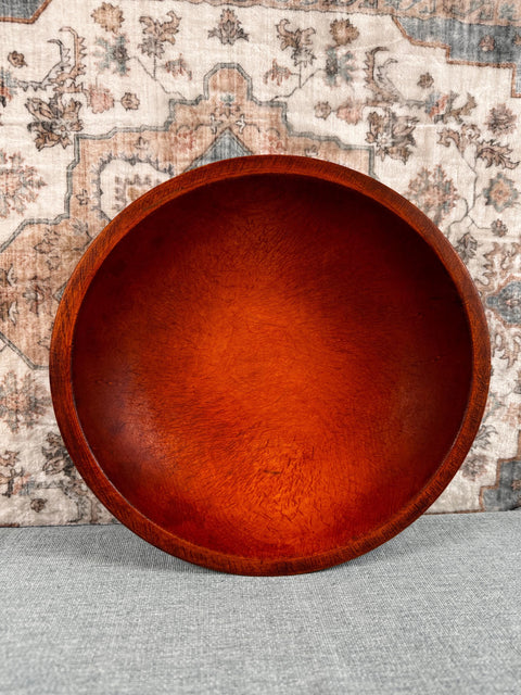 Vintage Munising Wooden Bowl