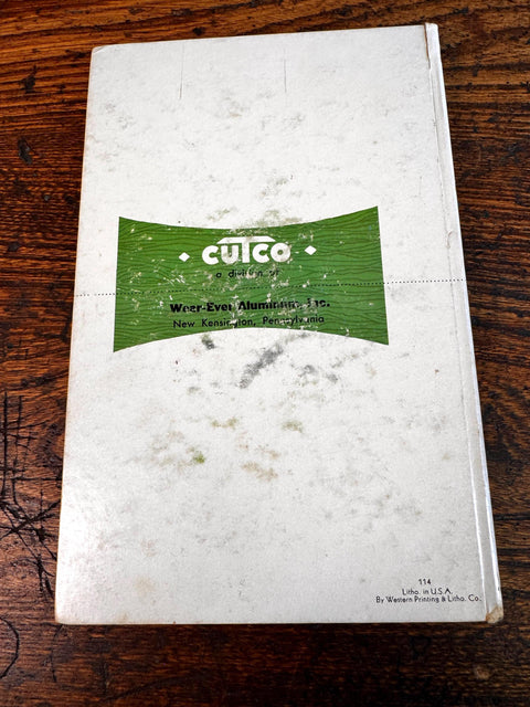 Cutco Cookbook by Margaret Motchell | 1961 Hardback