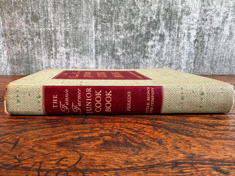 The Fannie Farmer Junior Cook Book by Wilma Lord Perkins | 1943 Hardback