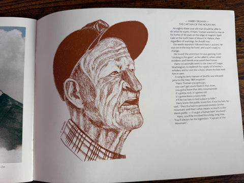 Mount Saint Helens - The Smoking Spirit by Henry and Carmen Whitacre | 1980 Vintage Booklet