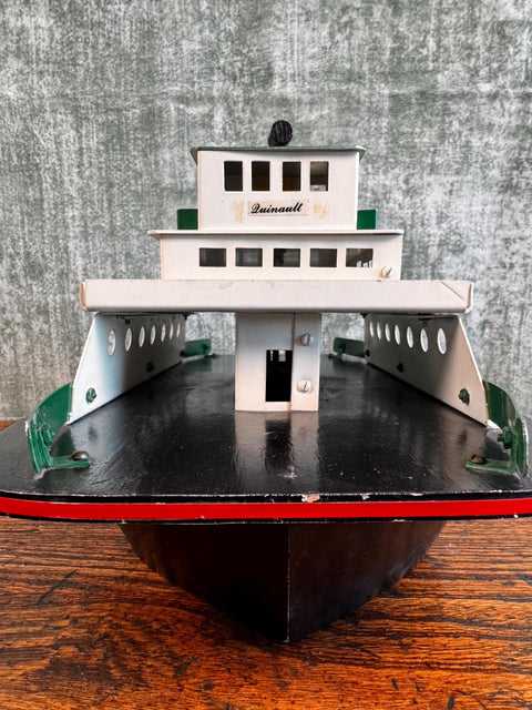 Case & Co. Metal and Wood Model Boat "Quinault"
