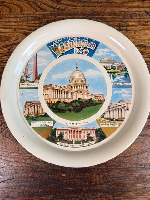 Greetings from Washington D.C. Souvenir Decorative Plate