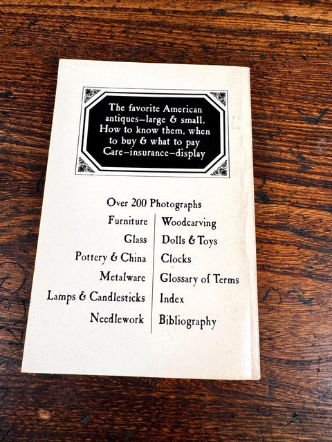 The Golden Guide to American Antiques by Ann Kilborn Cole | 1967 Paperback