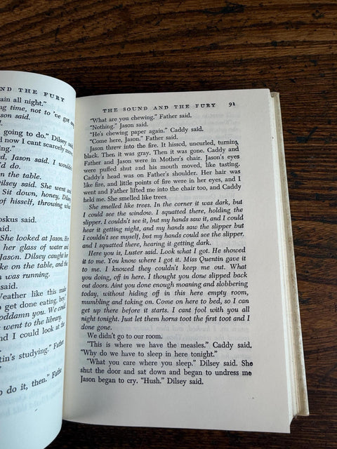 The Sound and the Fury and As I Lay Dying by William Faulkner | 1946 Hardback