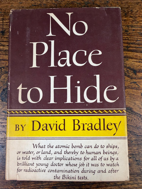No Place to Hide by David Bradley | 1948 Hardback
