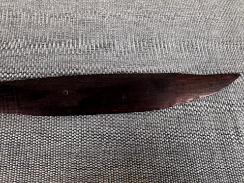 Carved Wooden Letter Opener with Bird Handle