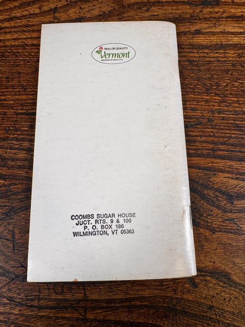 The Official Vermont Maple Cookbook | 1983 Paperback