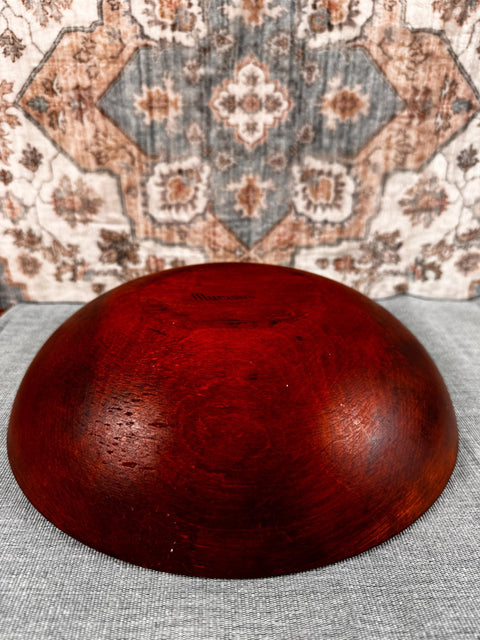 Vintage Munising Wooden Bowl