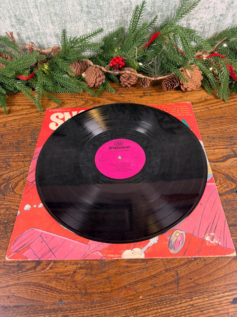 Snoopy's Christmas Vinyl Record by Diplomat - Festive Holiday Music