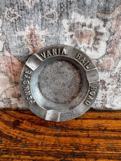 Pennsylvania Railroad Cast Iron Ashtray