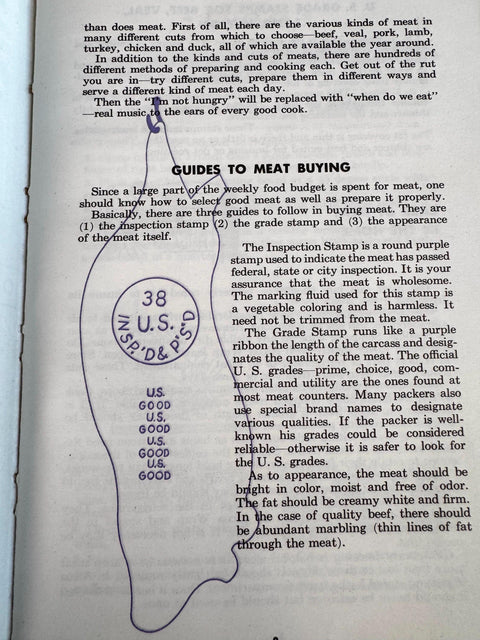 Cutco Cookbook by Margaret Motchell | 1961 Hardback