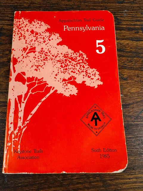 Lot of 4 Appalachian Trail Guide Books