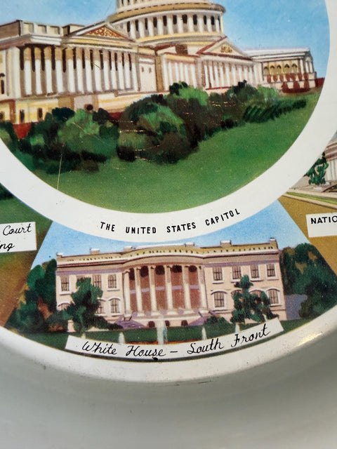 Greetings from Washington D.C. Souvenir Decorative Plate