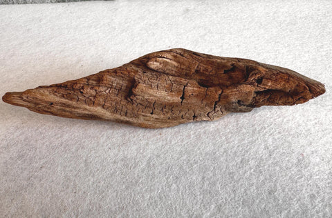Small Blue Jay Bird Figurine on Driftwood Base