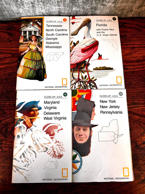 Close-Up U.S.A. Box Set by National Geographic Society, 1978 Travel Souvenirs