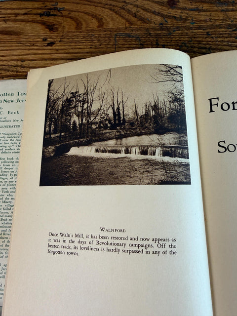 More Forgotten Towns of Southern New Jersey by Henry C. Beck | 1937 Hardback