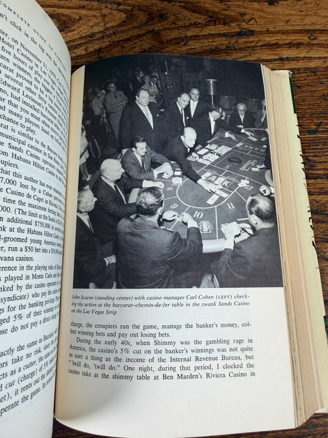 Scarne's Complete Guide to Gambling by John Scarne | 1961 Hardback