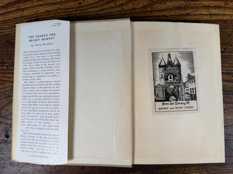 The Search for Bridey Murphy by Morey Bernstein | 1956 Hardback