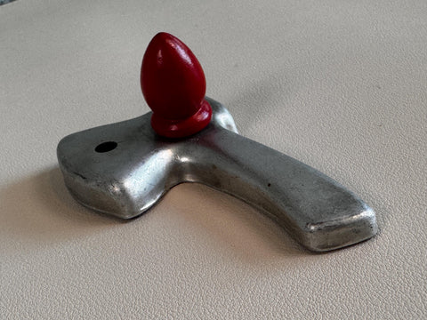 Set of 4 Vintage Aluminum Cookie Cutters with Handles