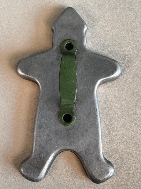 Set of 4 Vintage Aluminum Cookie Cutters with Handles
