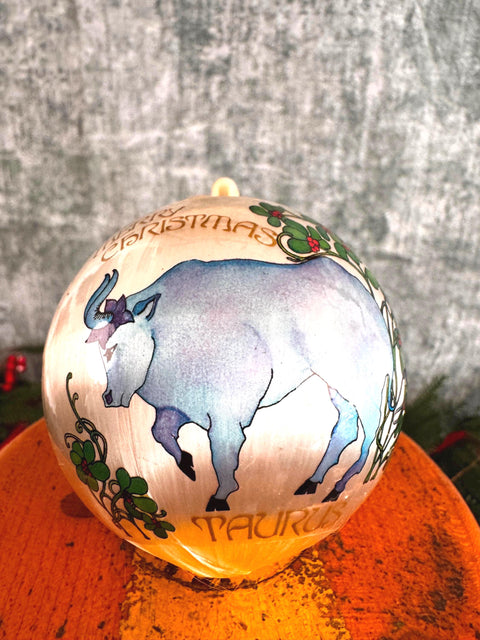 1979 Taurus Christmas Ornament by Bradford Novelty Co.