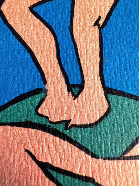 1959 Henri Matisse La Danse Print – Daniel Jacomet Pochoir Lithograph – The Dance
