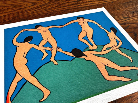1959 Henri Matisse La Danse Print – Daniel Jacomet Pochoir Lithograph – The Dance