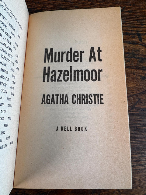 Lot of 4 Agatha Christie Books | 1957 Pocket Books Paperback Mysteries