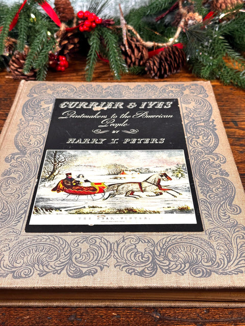 Currier & Ives Printmakers to the American People by Harry T. Peters | 1942 Hardback
