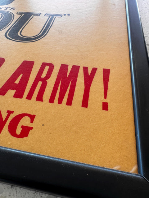 Britons Wants You Join Your Country's Army Recruitment Poster