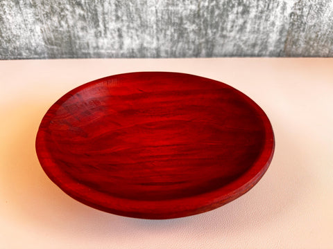 Hand Carved Cherry Bowl by Glendon Boyd